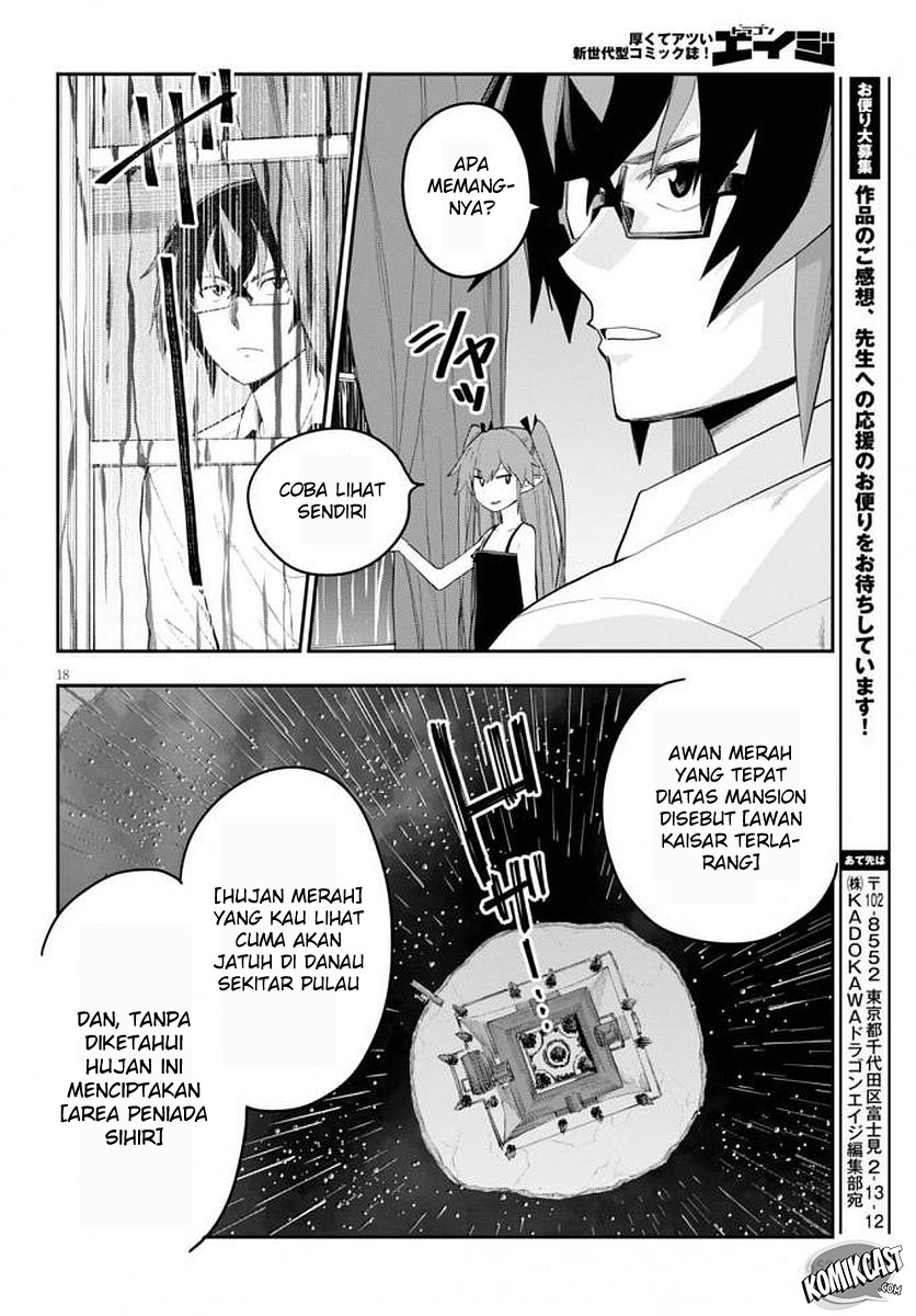 Konjiki no Moji Tsukai Chapter 39 Gambar 21