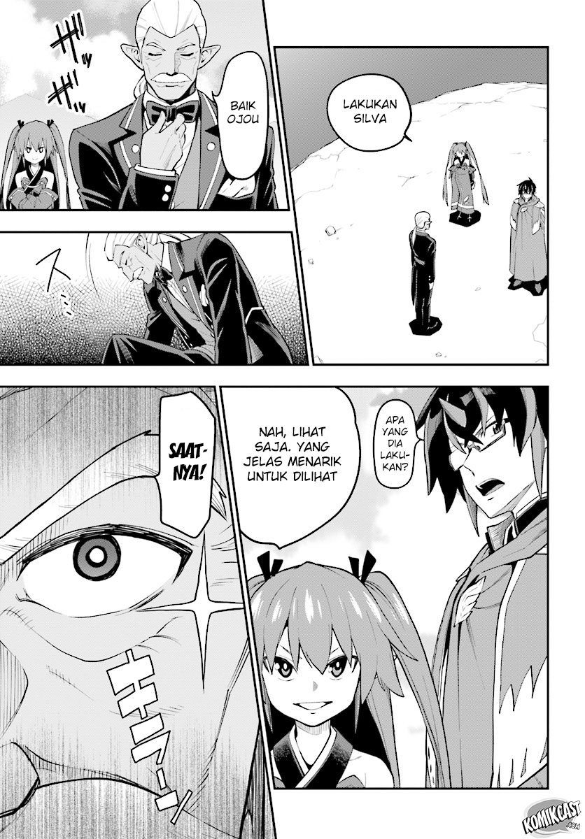 Konjiki no Moji Tsukai Chapter 40 Gambar 19