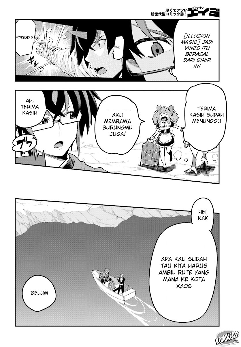 Konjiki no Moji Tsukai Chapter 40 Gambar 24