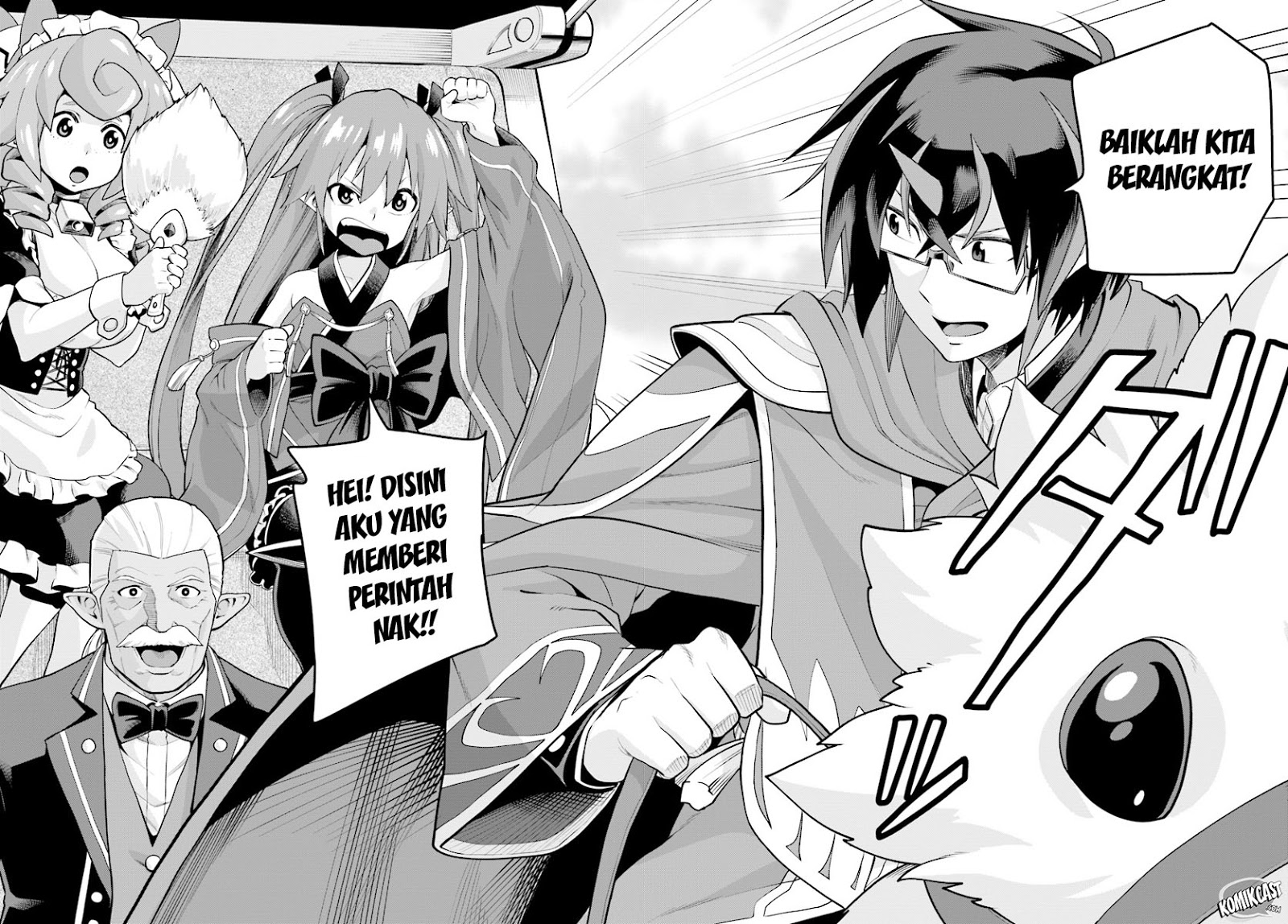 Konjiki no Moji Tsukai Chapter 40 Gambar 26