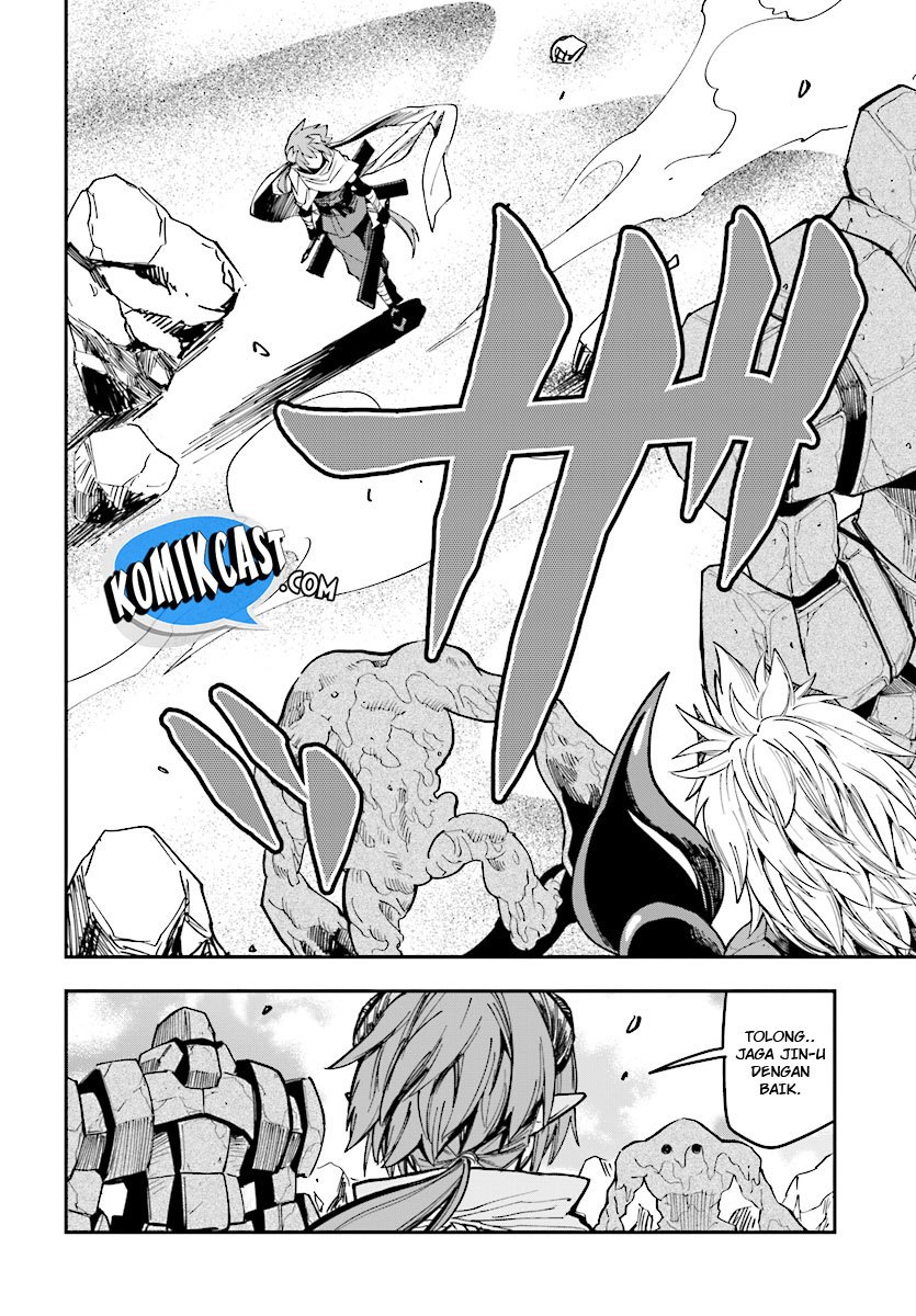 Konjiki no Moji Tsukai Chapter 45 Gambar 27