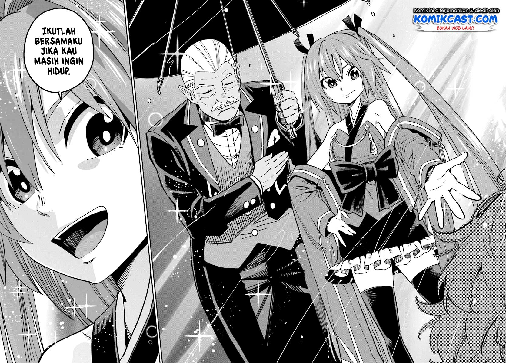 Konjiki no Moji Tsukai Chapter 50 Gambar 23