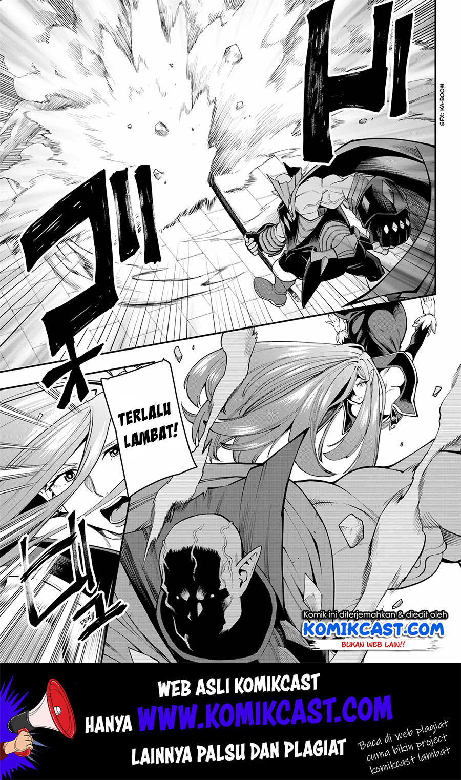 Konjiki no Moji Tsukai Chapter 60 Gambar 4