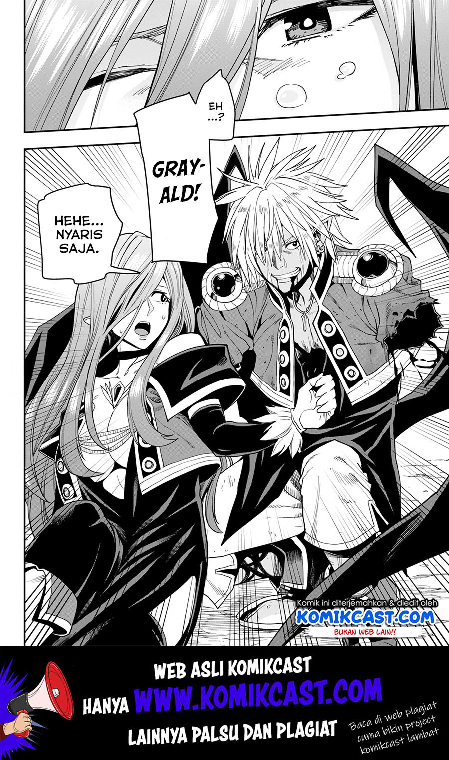 Konjiki no Moji Tsukai Chapter 60 Gambar 7