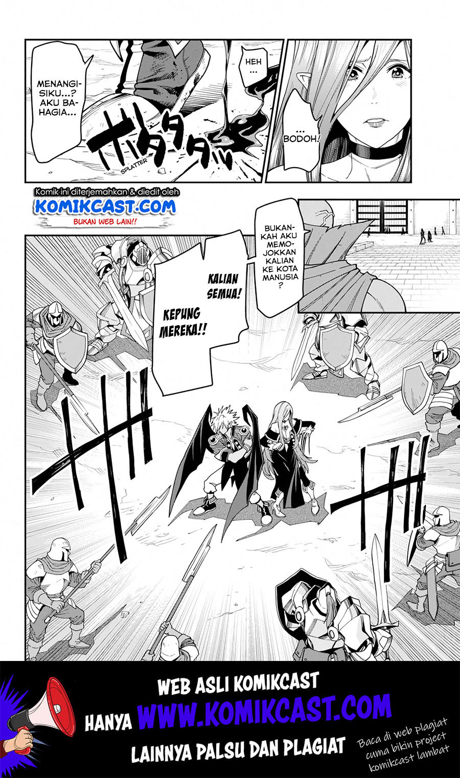 Konjiki no Moji Tsukai Chapter 60 Gambar 9