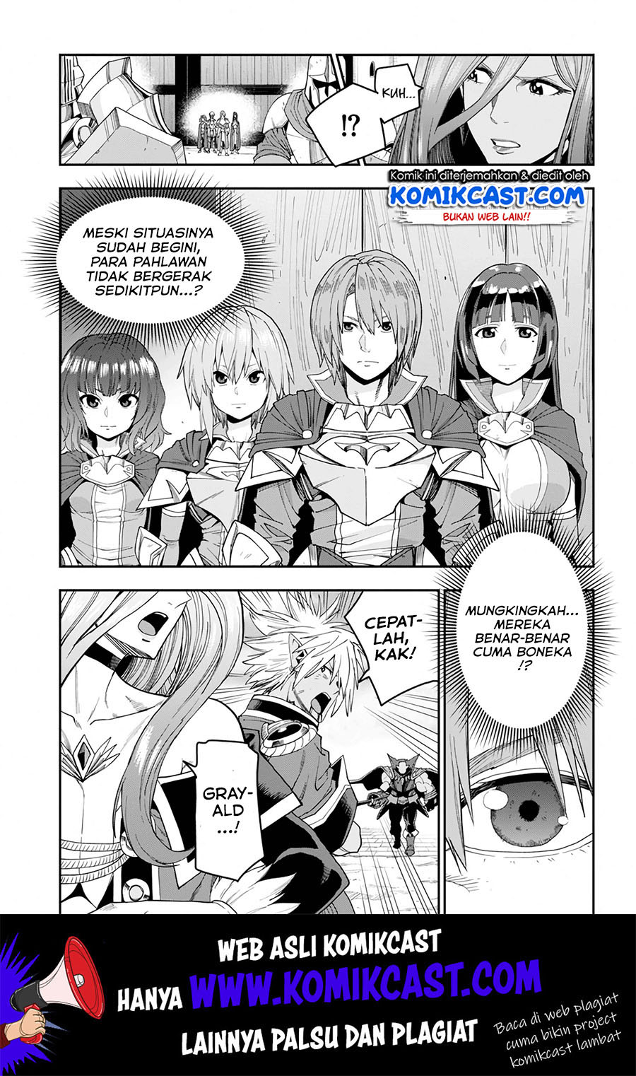Konjiki no Moji Tsukai Chapter 60 Gambar 10