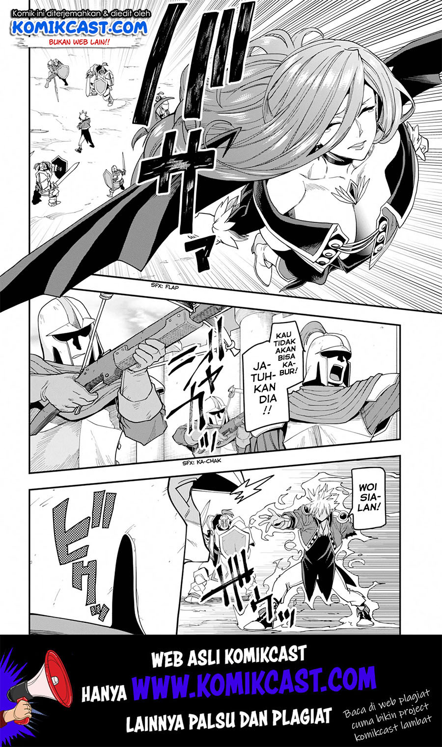 Konjiki no Moji Tsukai Chapter 60 Gambar 11