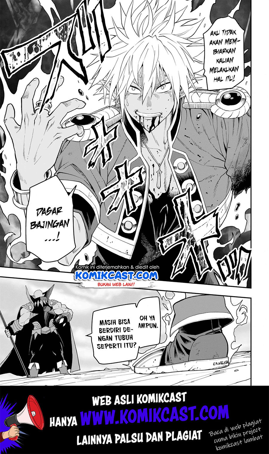 Konjiki no Moji Tsukai Chapter 60 Gambar 12