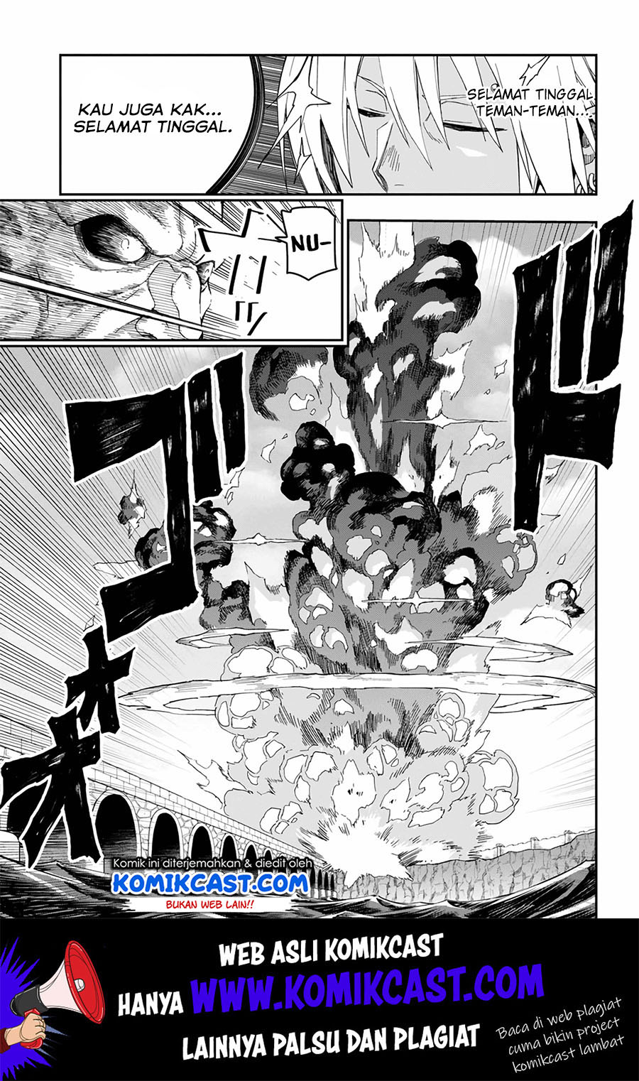 Konjiki no Moji Tsukai Chapter 60 Gambar 14