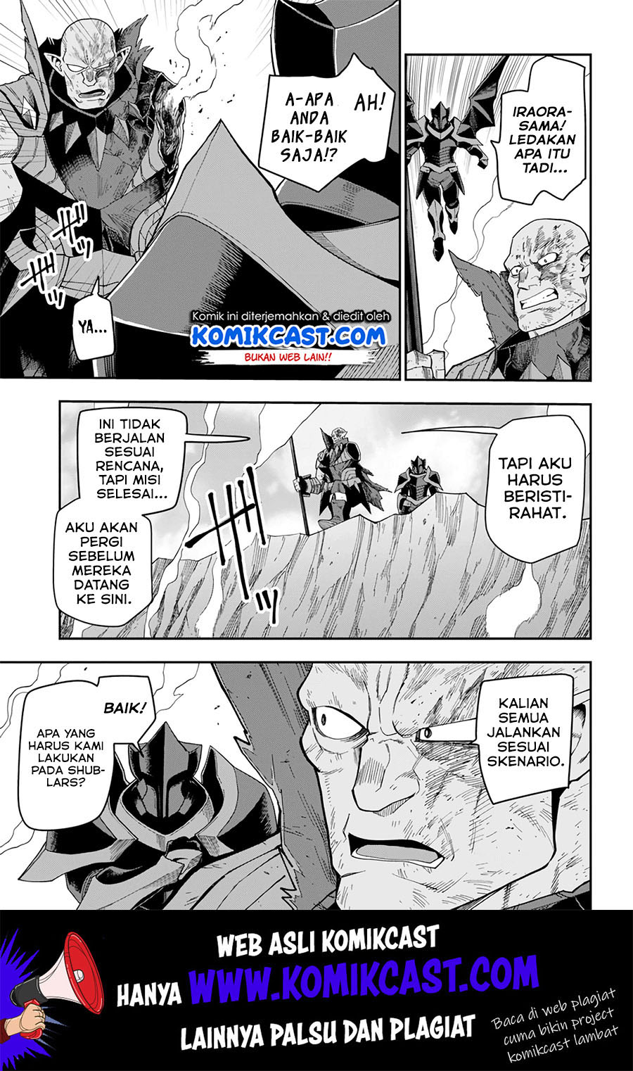 Konjiki no Moji Tsukai Chapter 60 Gambar 16