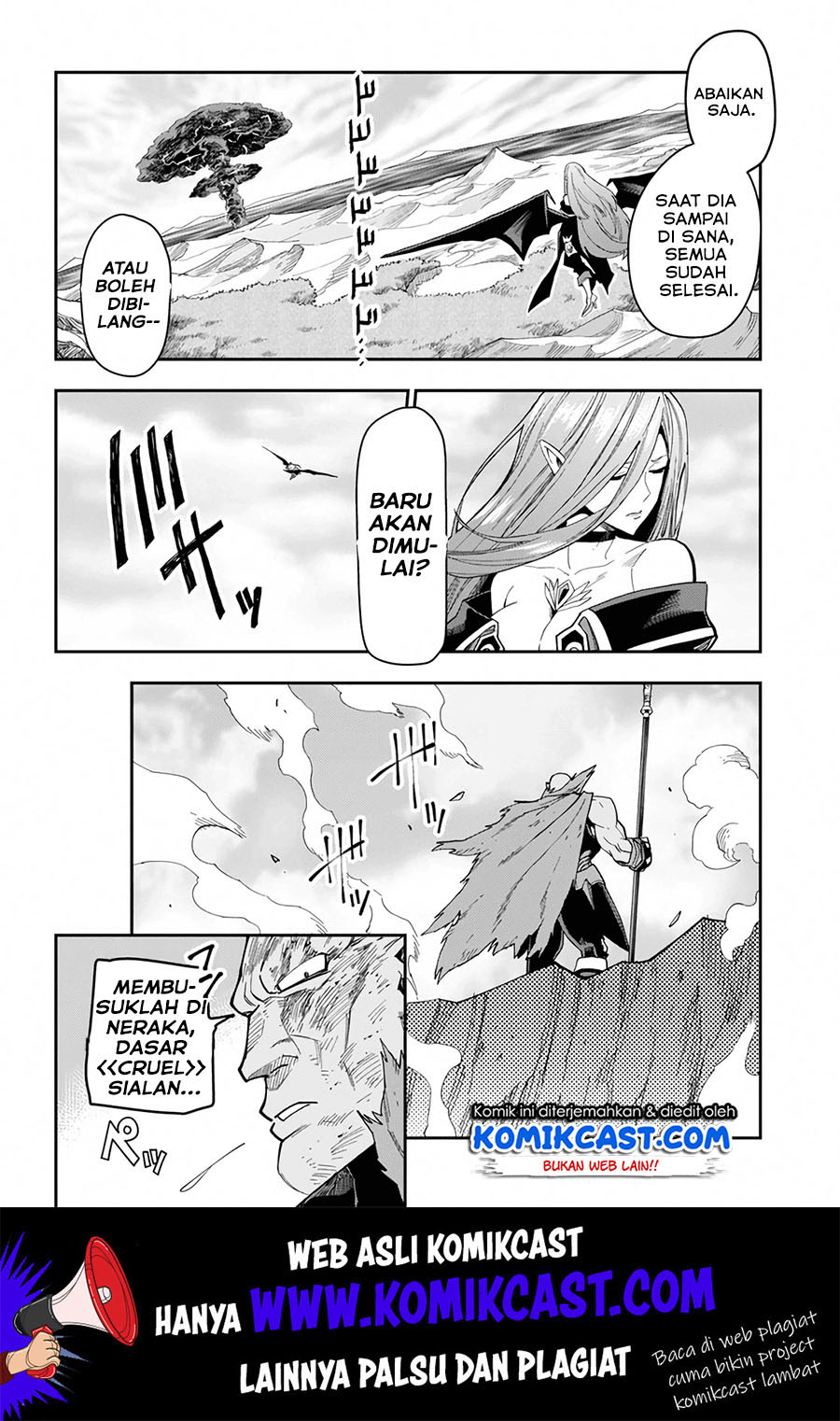 Konjiki no Moji Tsukai Chapter 60 Gambar 17