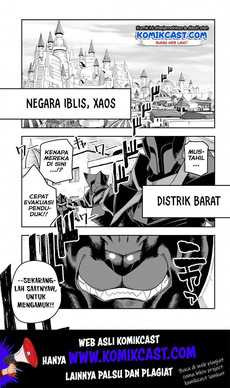 Konjiki no Moji Tsukai Chapter 60 Gambar 18
