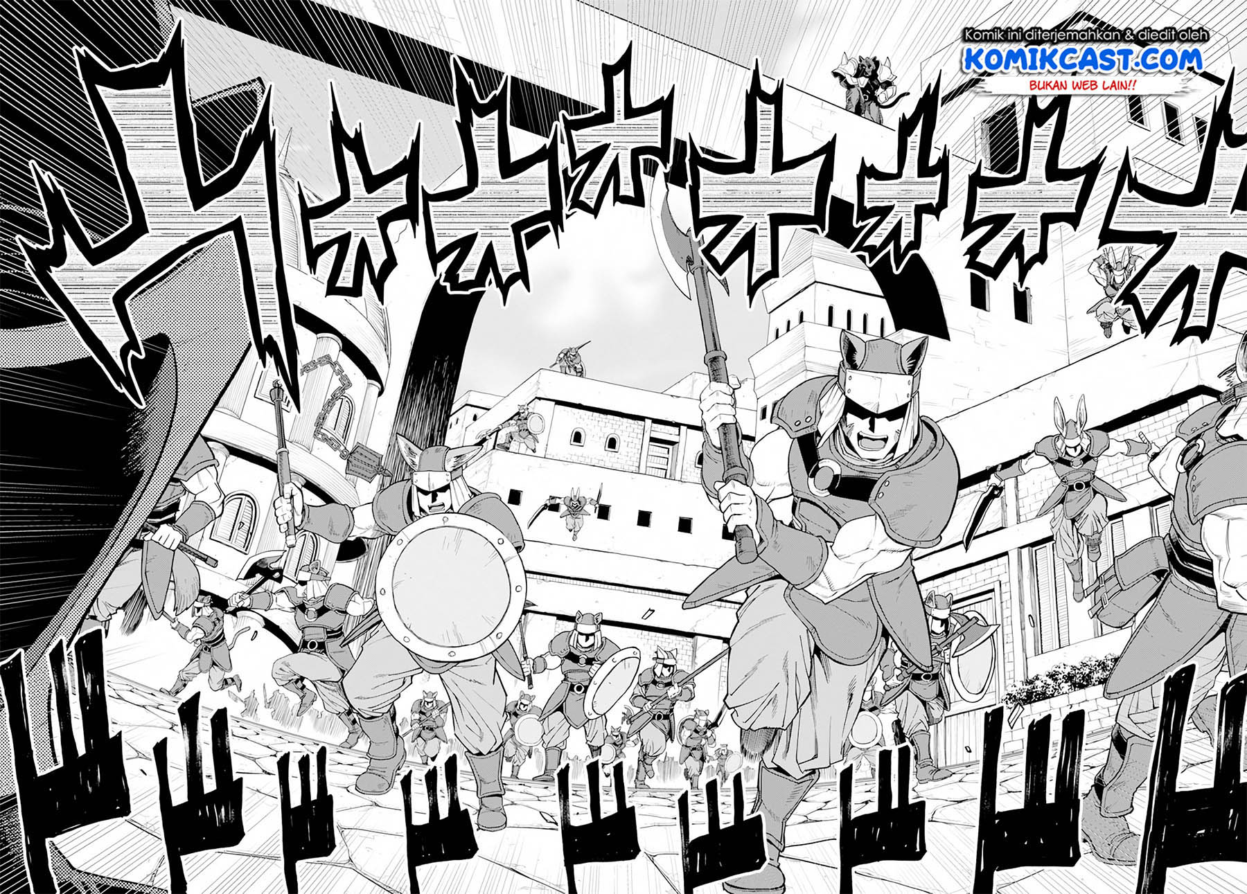 Konjiki no Moji Tsukai Chapter 60 Gambar 19