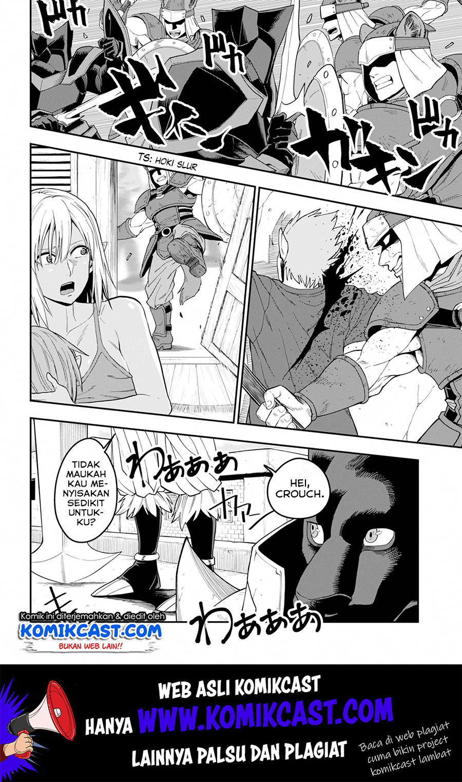 Konjiki no Moji Tsukai Chapter 60 Gambar 20
