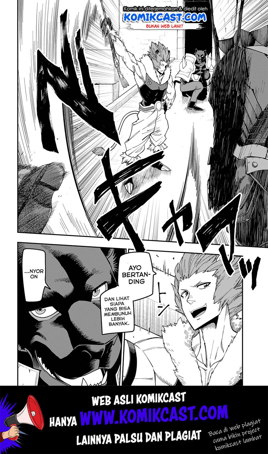 Konjiki no Moji Tsukai Chapter 60 Gambar 22