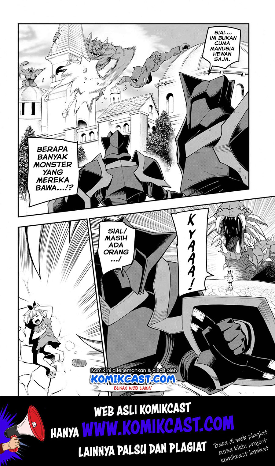 Konjiki no Moji Tsukai Chapter 60 Gambar 24