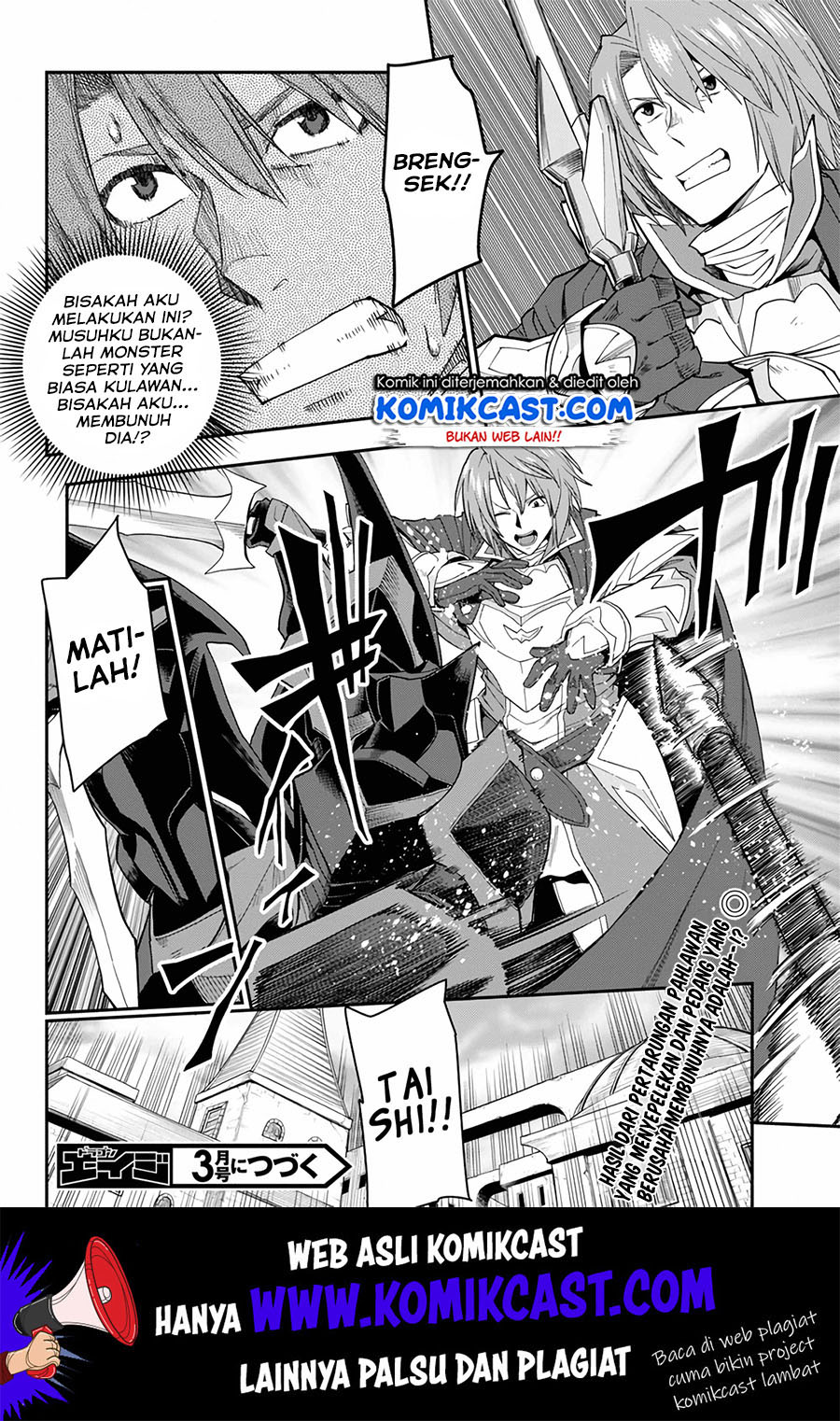 Konjiki no Moji Tsukai Chapter 60 Gambar 30
