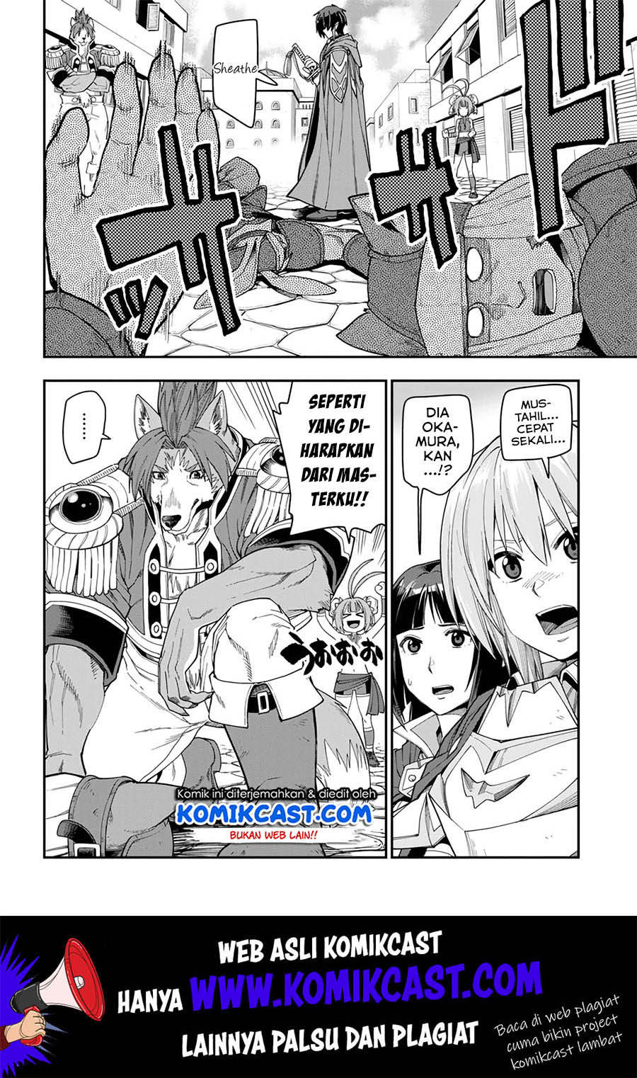 Konjiki no Moji Tsukai Chapter 62 Gambar 8