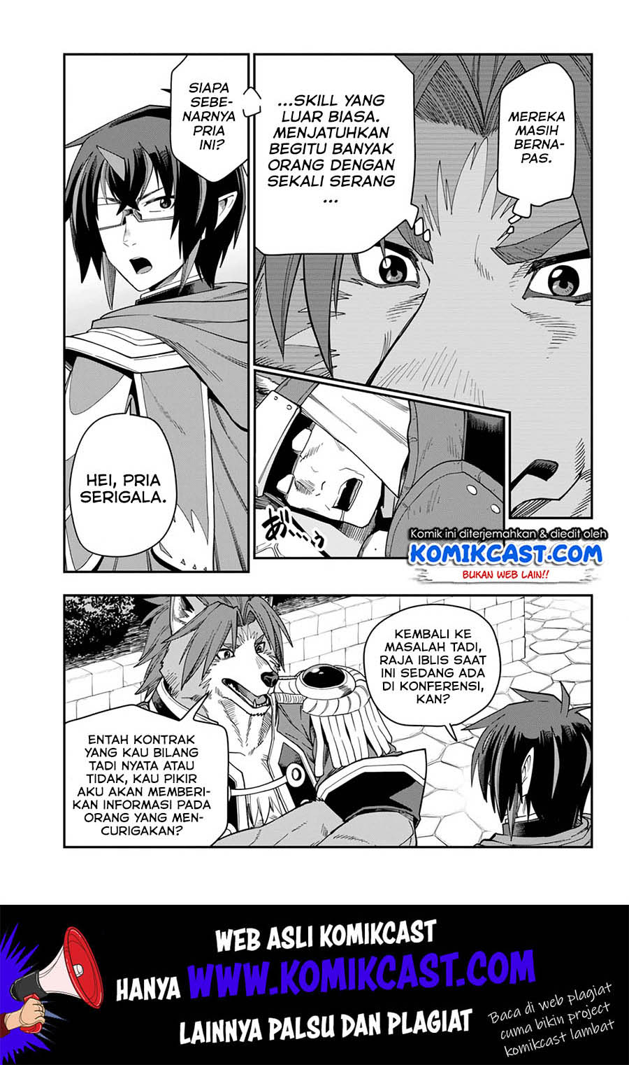 Konjiki no Moji Tsukai Chapter 62 Gambar 9