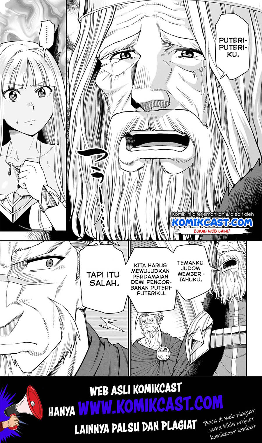 Konjiki no Moji Tsukai Chapter 62 Gambar 13