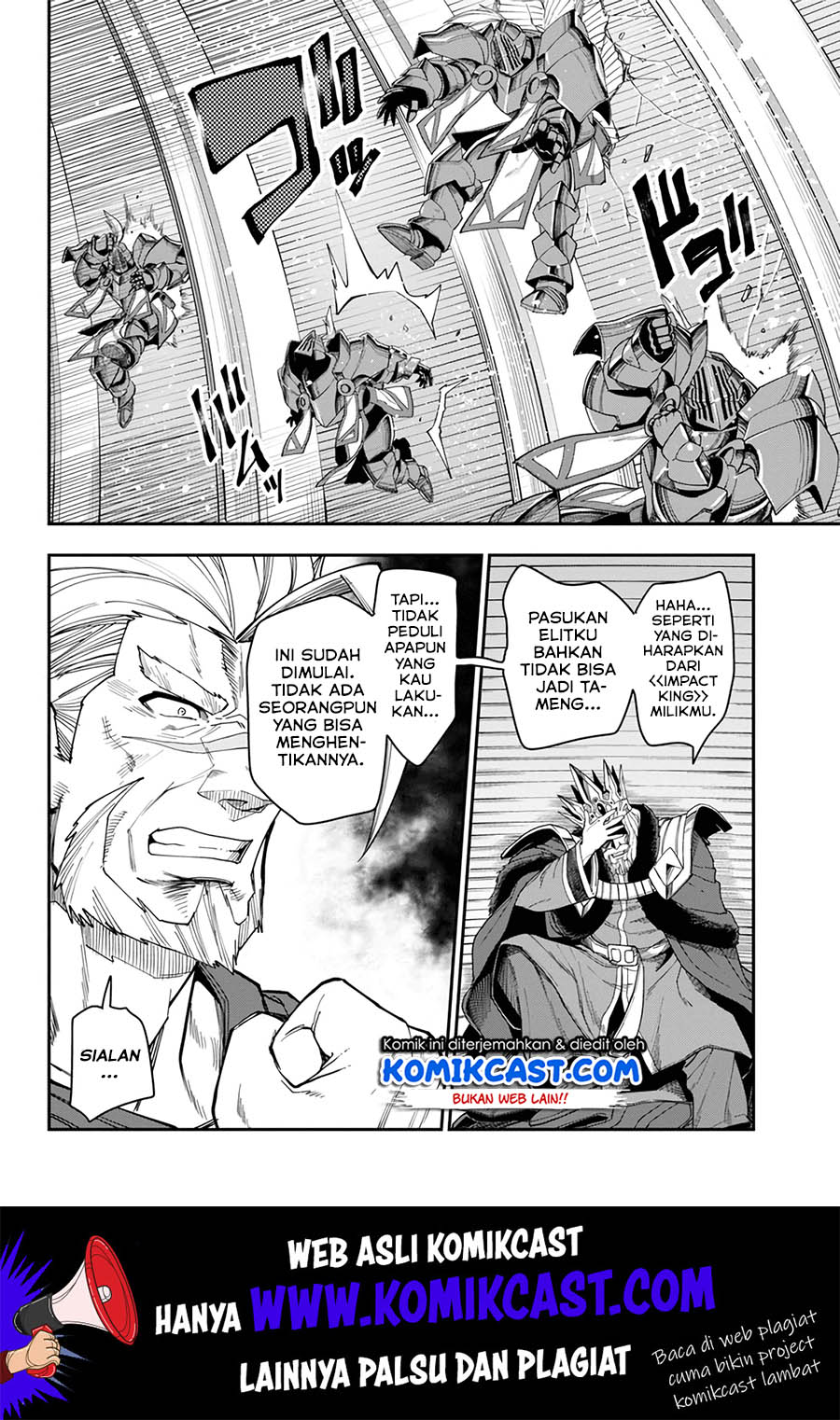 Konjiki no Moji Tsukai Chapter 62 Gambar 19