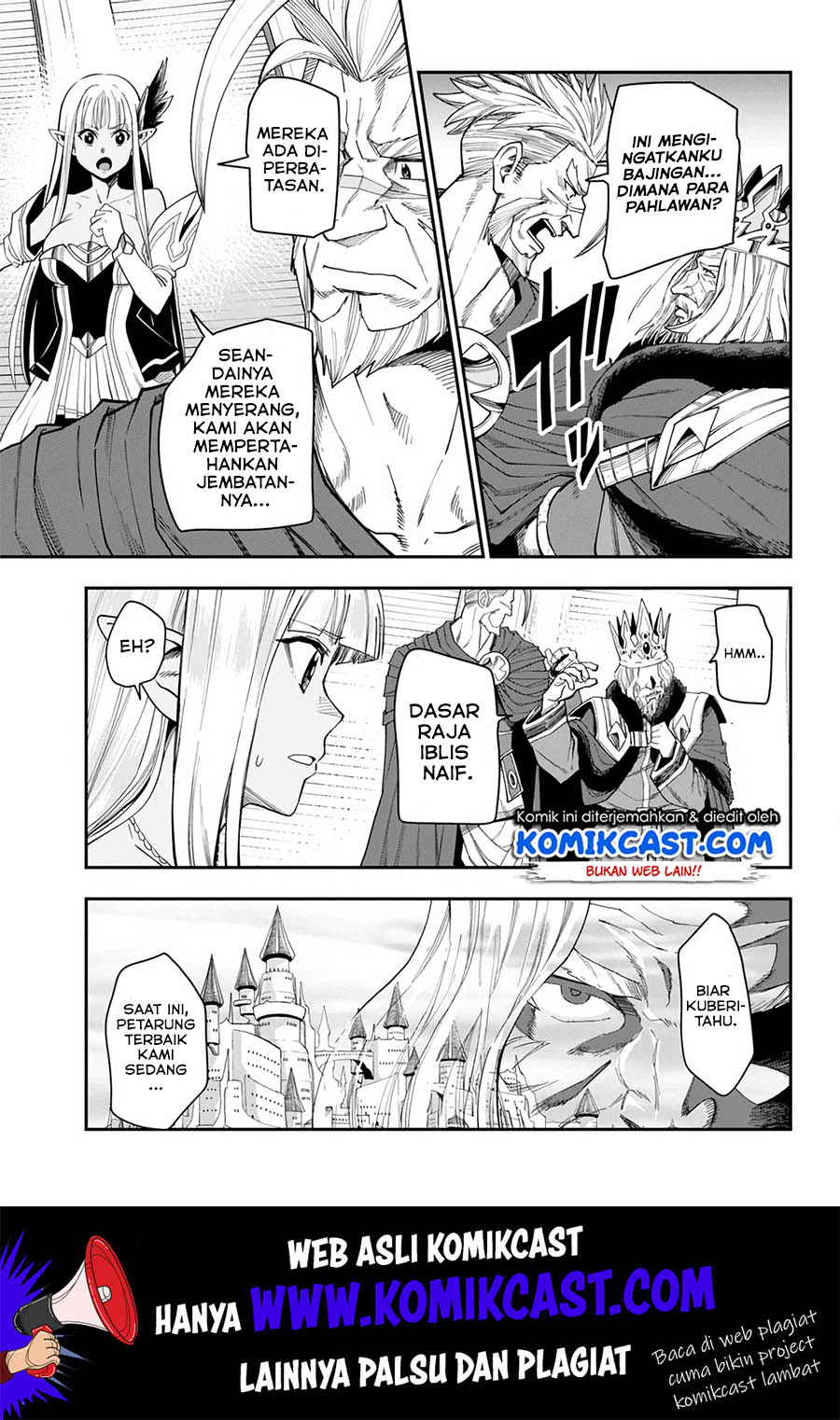 Konjiki no Moji Tsukai Chapter 62 Gambar 20