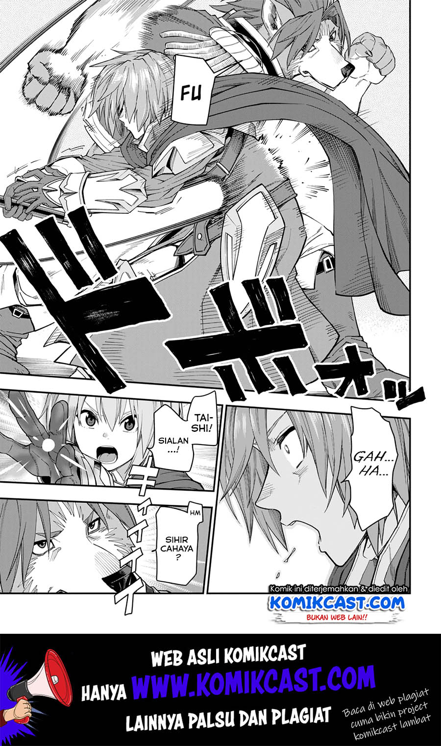 Konjiki no Moji Tsukai Chapter 62 Gambar 24