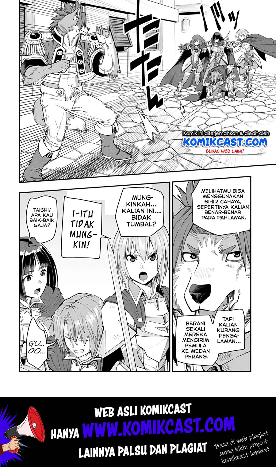 Konjiki no Moji Tsukai Chapter 62 Gambar 25