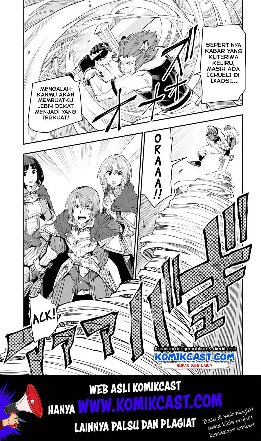 Konjiki no Moji Tsukai Chapter 62 Gambar 28