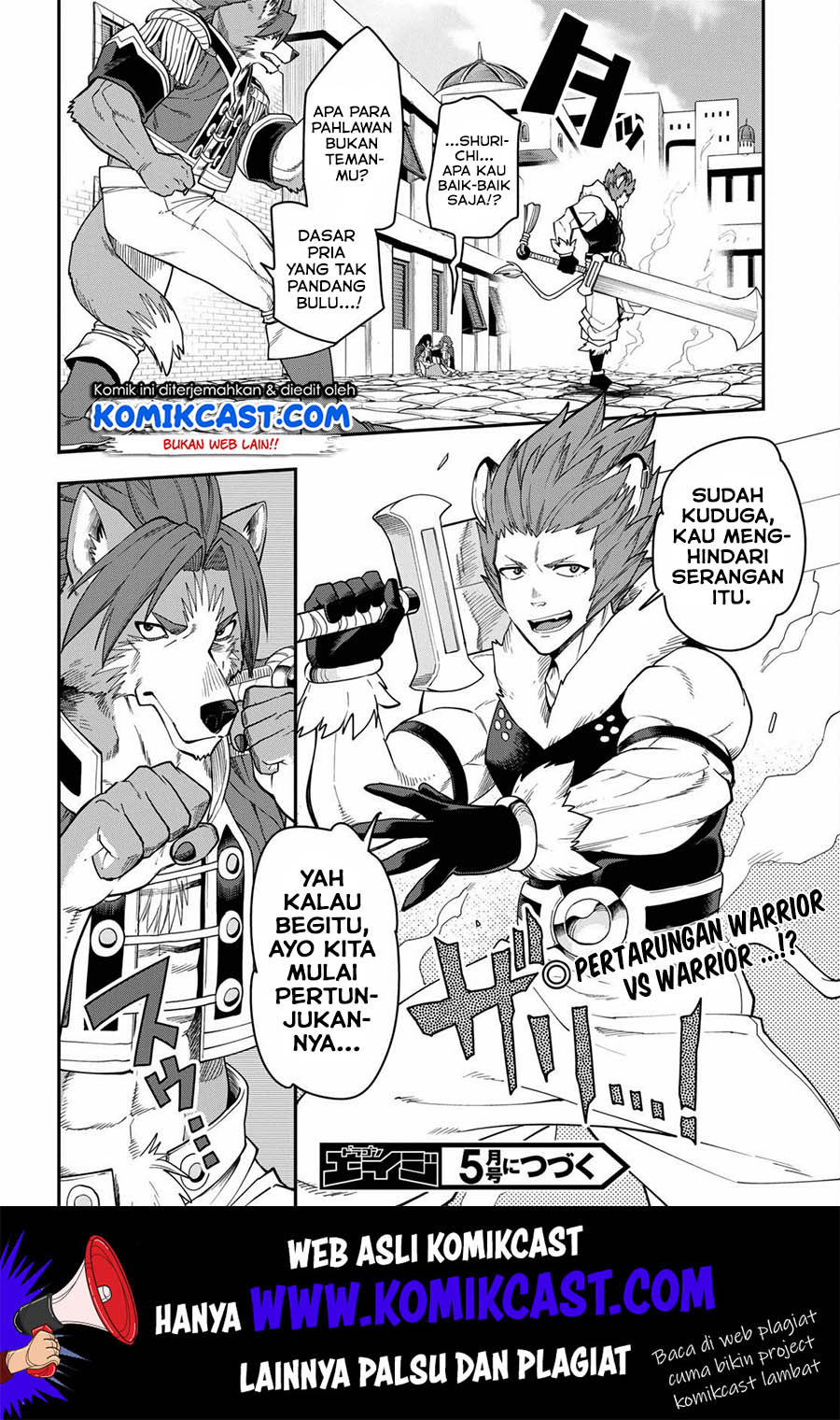 Konjiki no Moji Tsukai Chapter 62 Gambar 31