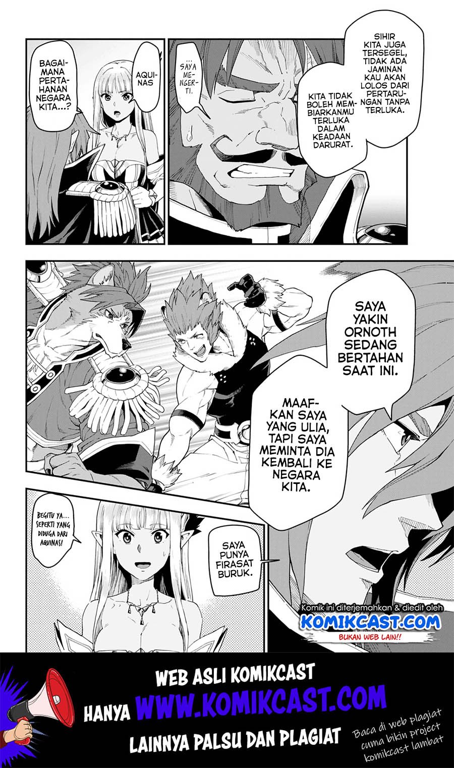 Konjiki no Moji Tsukai Chapter 63 Gambar 5