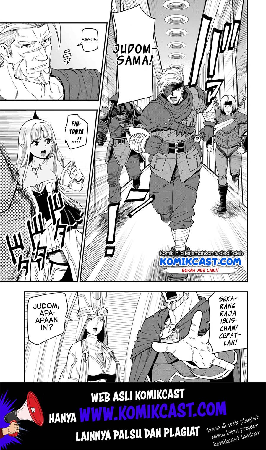 Konjiki no Moji Tsukai Chapter 63 Gambar 8