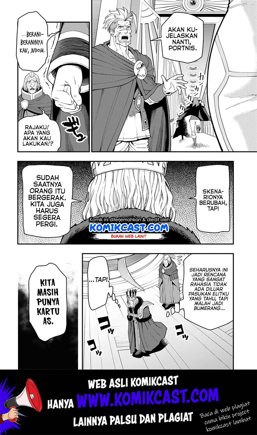 Konjiki no Moji Tsukai Chapter 63 Gambar 9