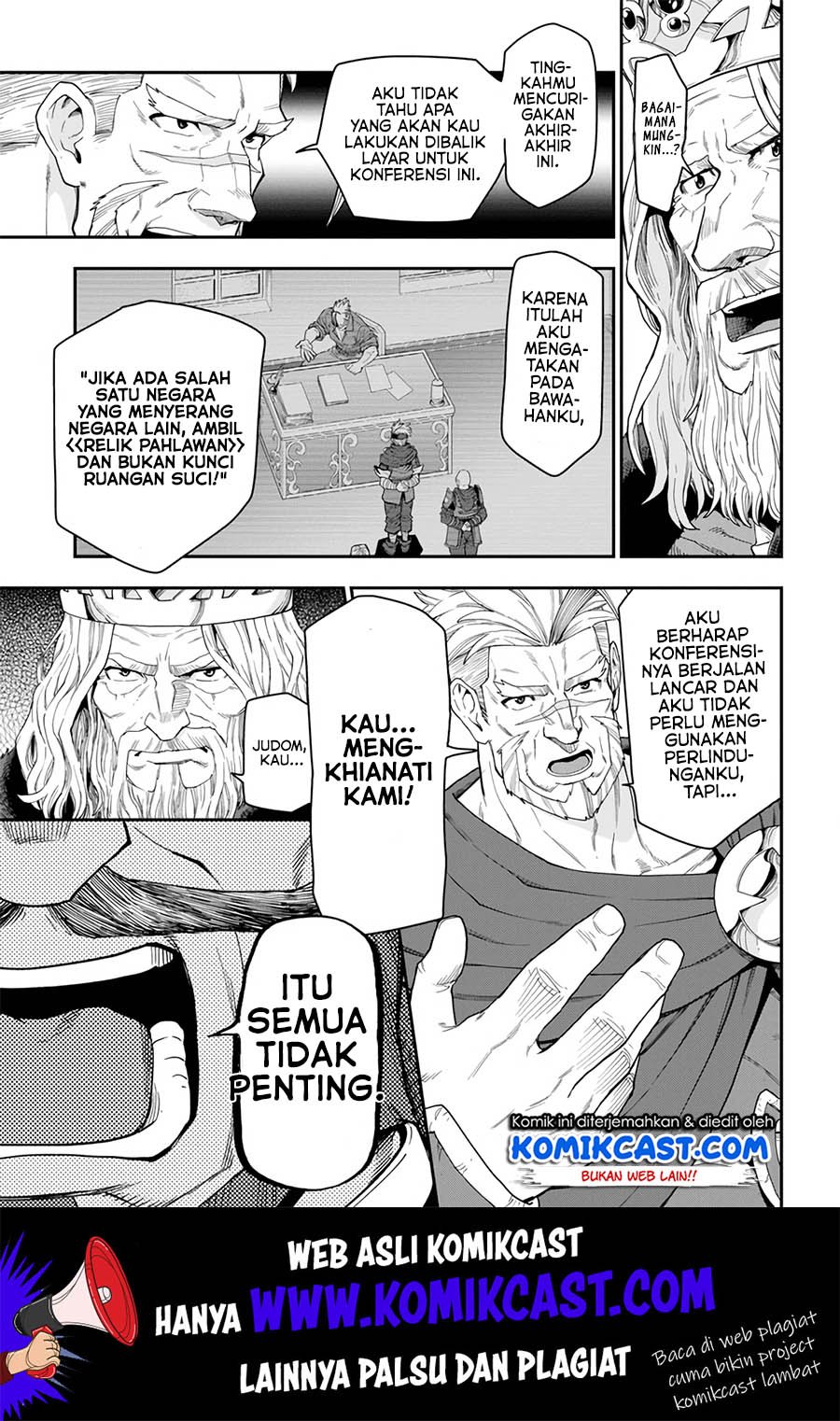 Konjiki no Moji Tsukai Chapter 63 Gambar 12