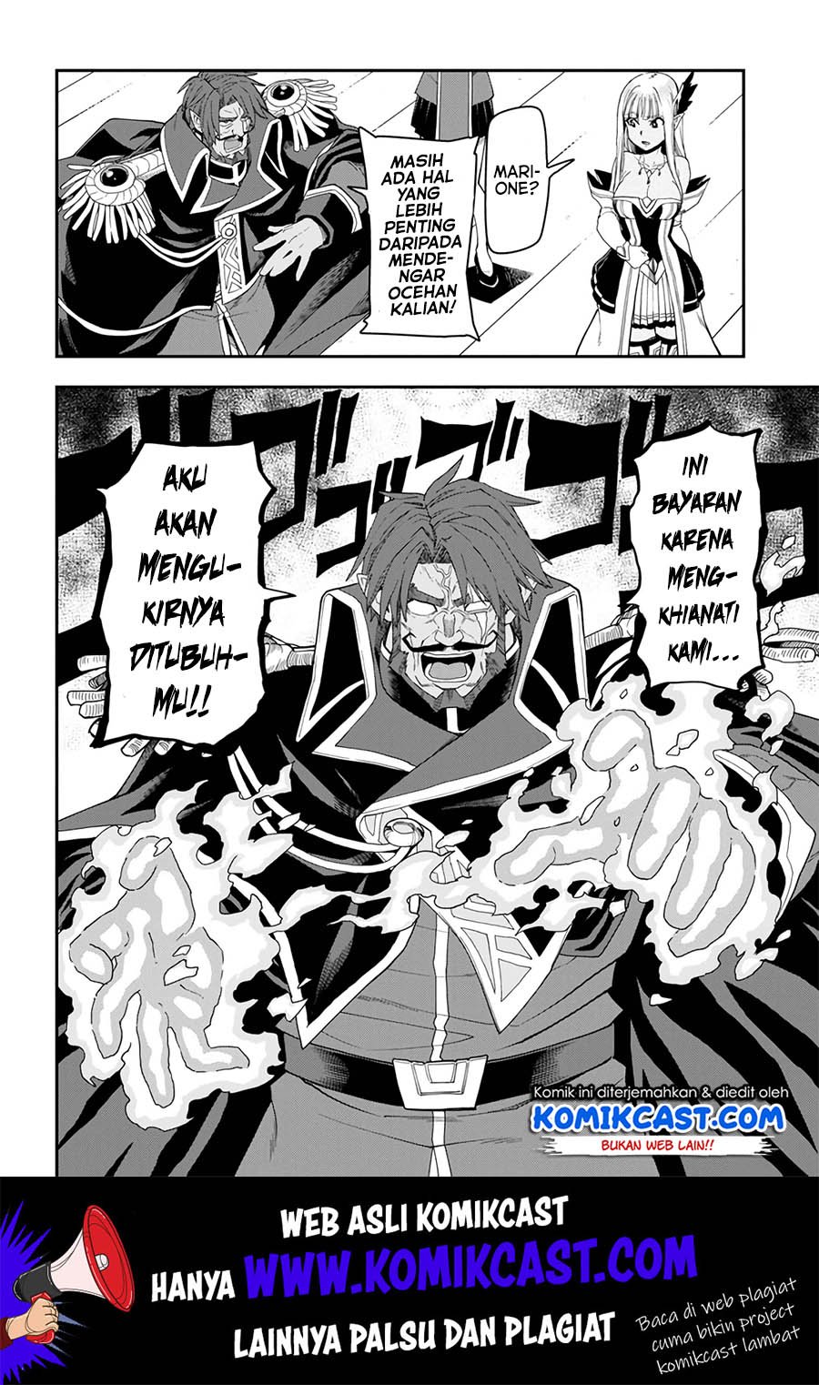 Konjiki no Moji Tsukai Chapter 63 Gambar 13
