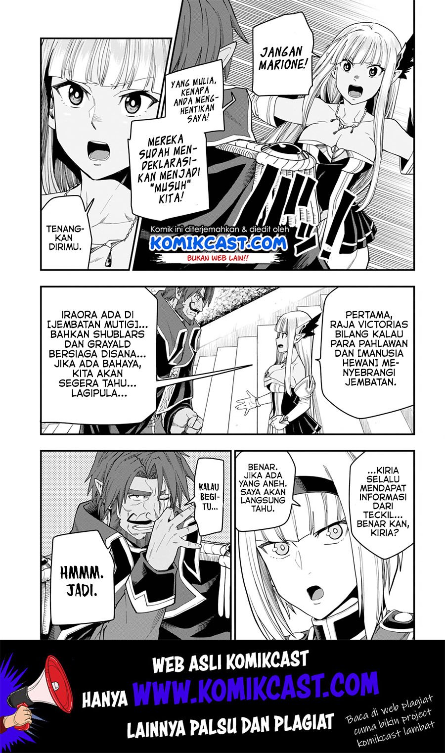 Konjiki no Moji Tsukai Chapter 63 Gambar 14