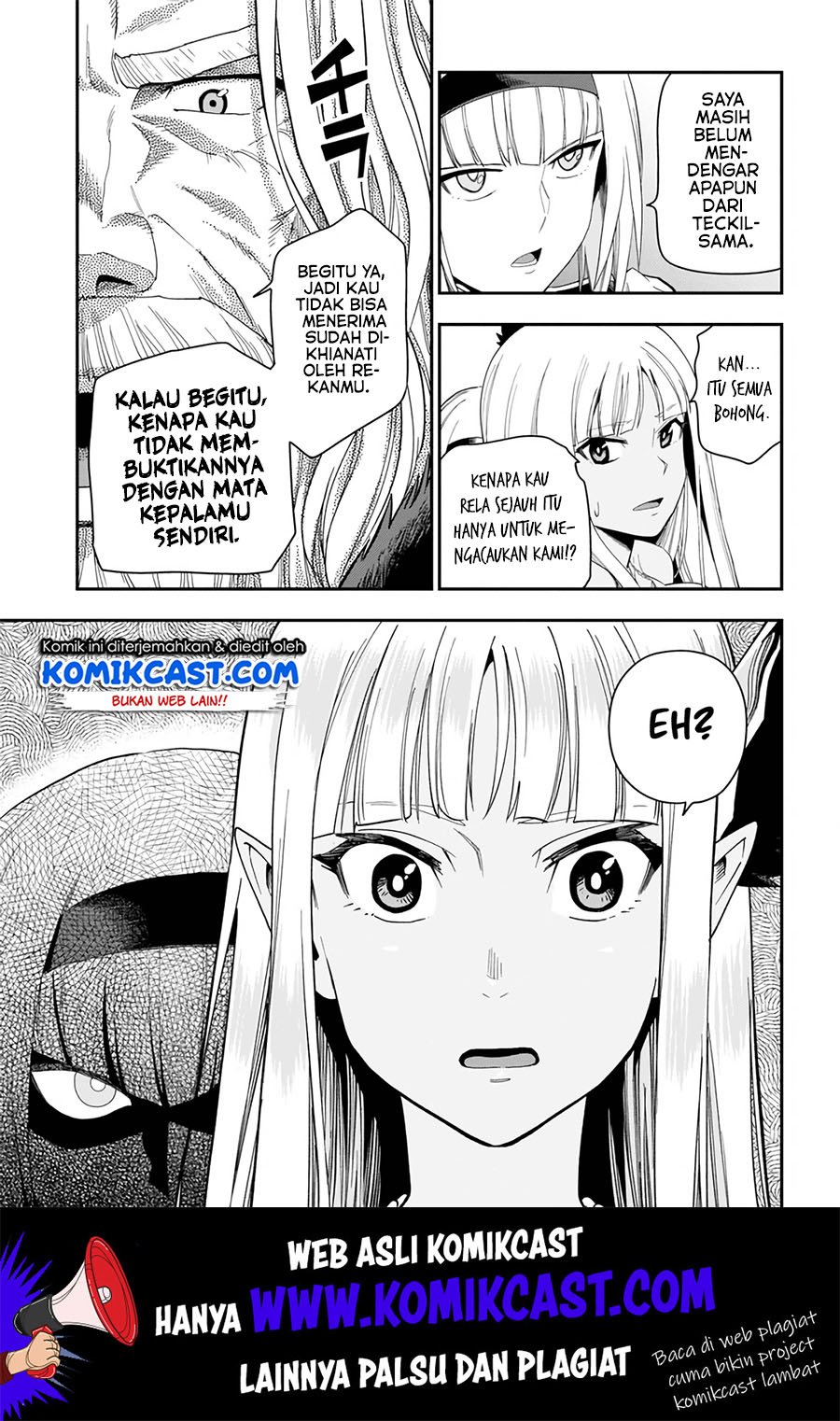 Konjiki no Moji Tsukai Chapter 63 Gambar 18