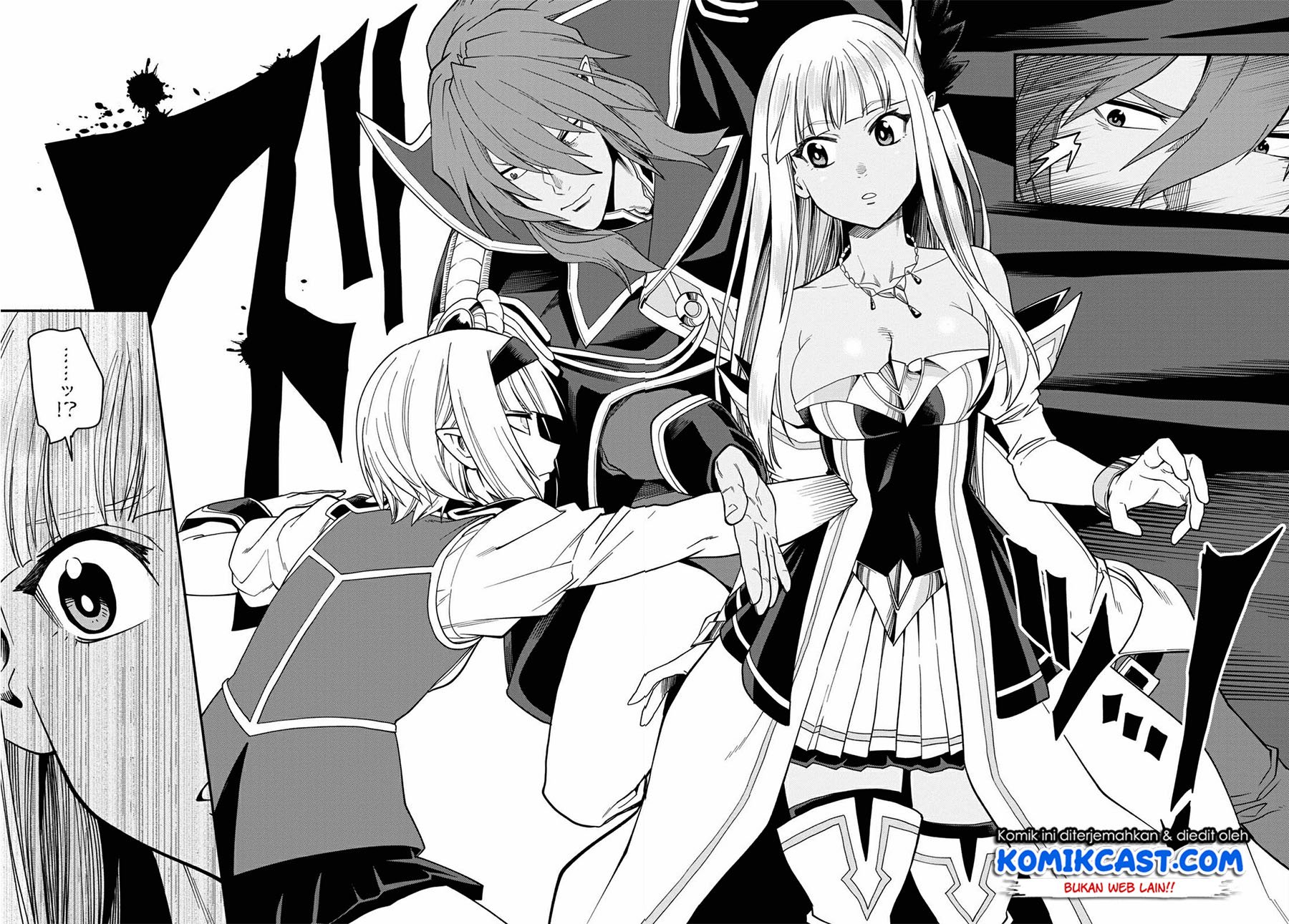 Konjiki no Moji Tsukai Chapter 63 Gambar 19