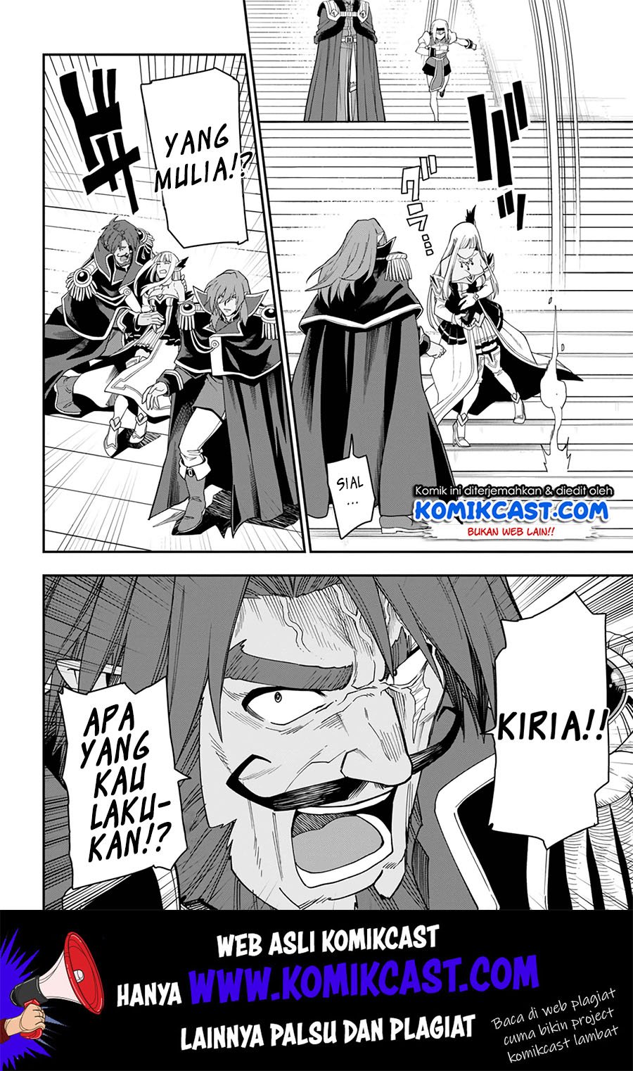 Konjiki no Moji Tsukai Chapter 63 Gambar 20