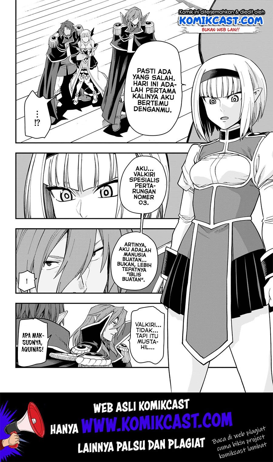 Konjiki no Moji Tsukai Chapter 63 Gambar 22