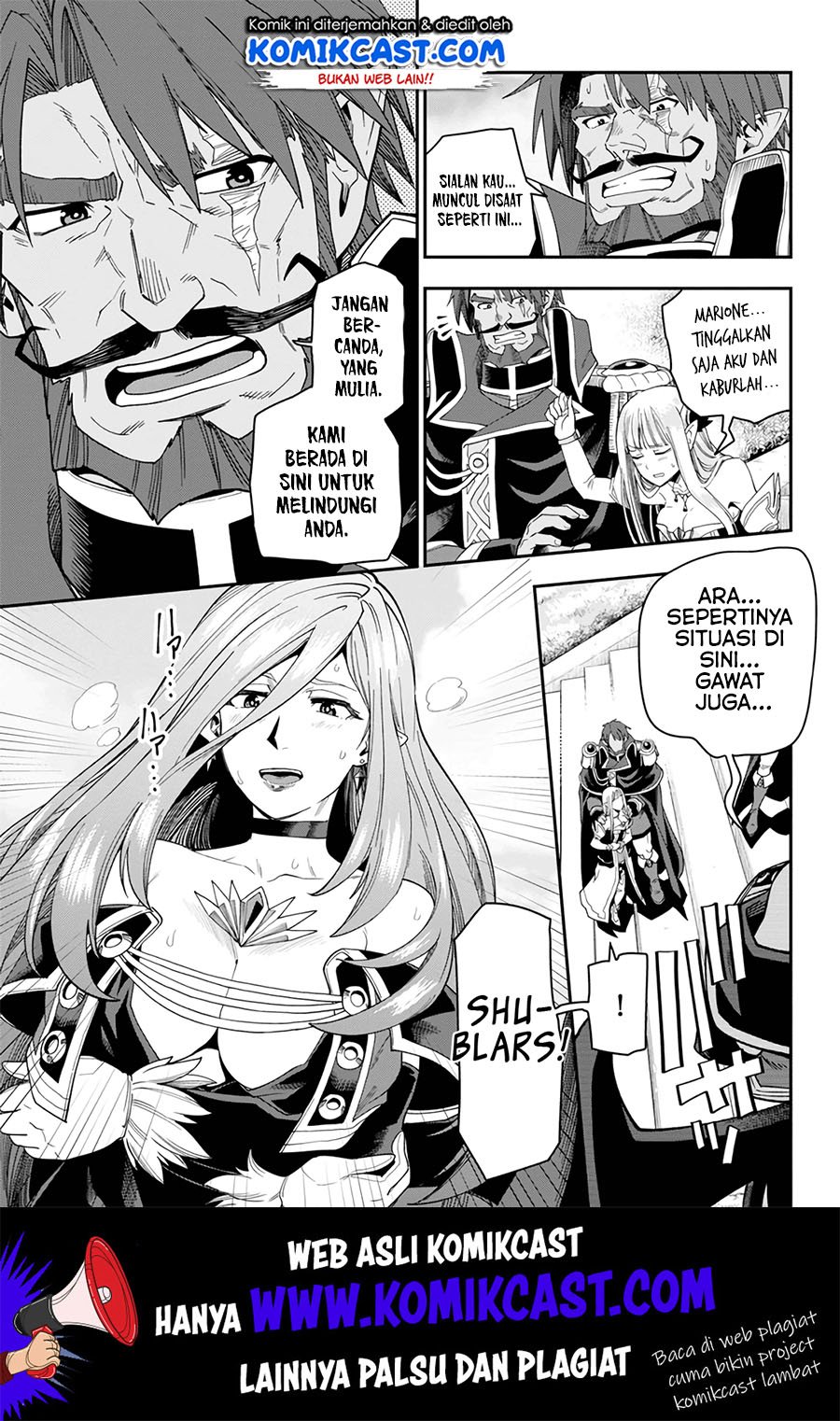 Konjiki no Moji Tsukai Chapter 63 Gambar 25