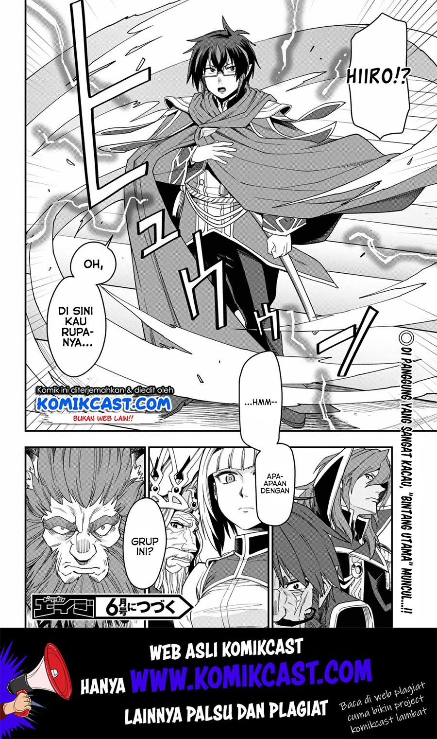 Konjiki no Moji Tsukai Chapter 63 Gambar 28