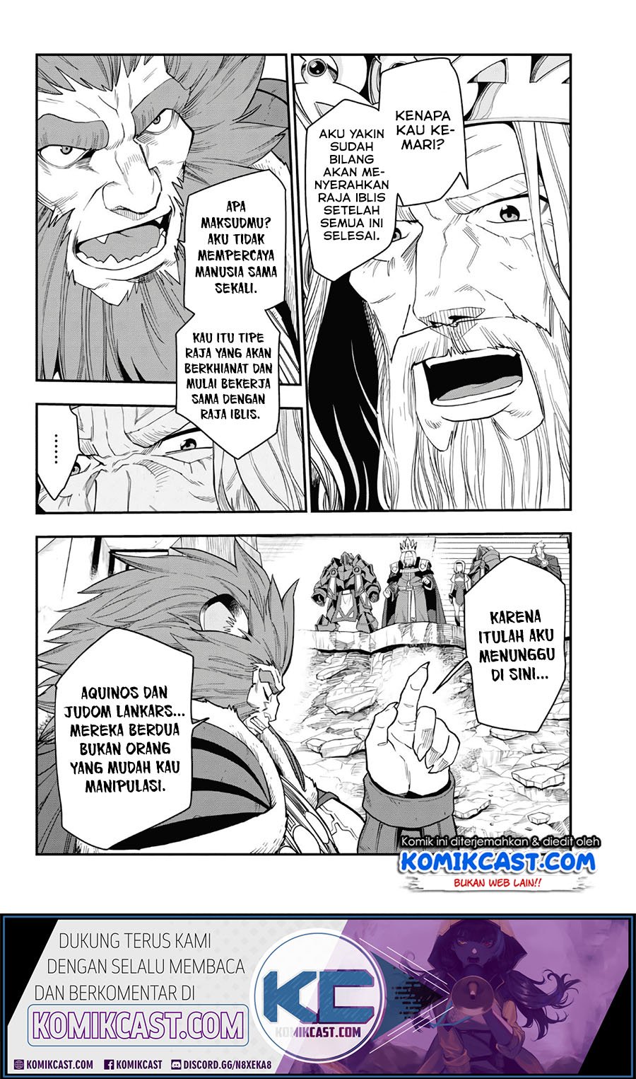 Konjiki no Moji Tsukai Chapter 65 Gambar 10