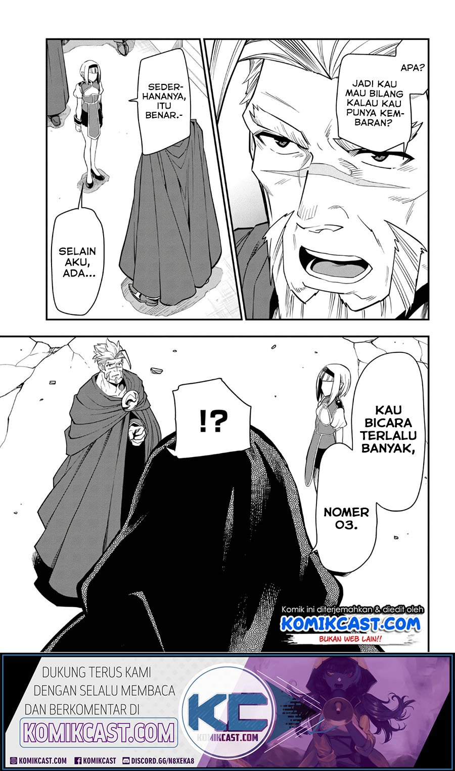 Konjiki no Moji Tsukai Chapter 65 Gambar 13