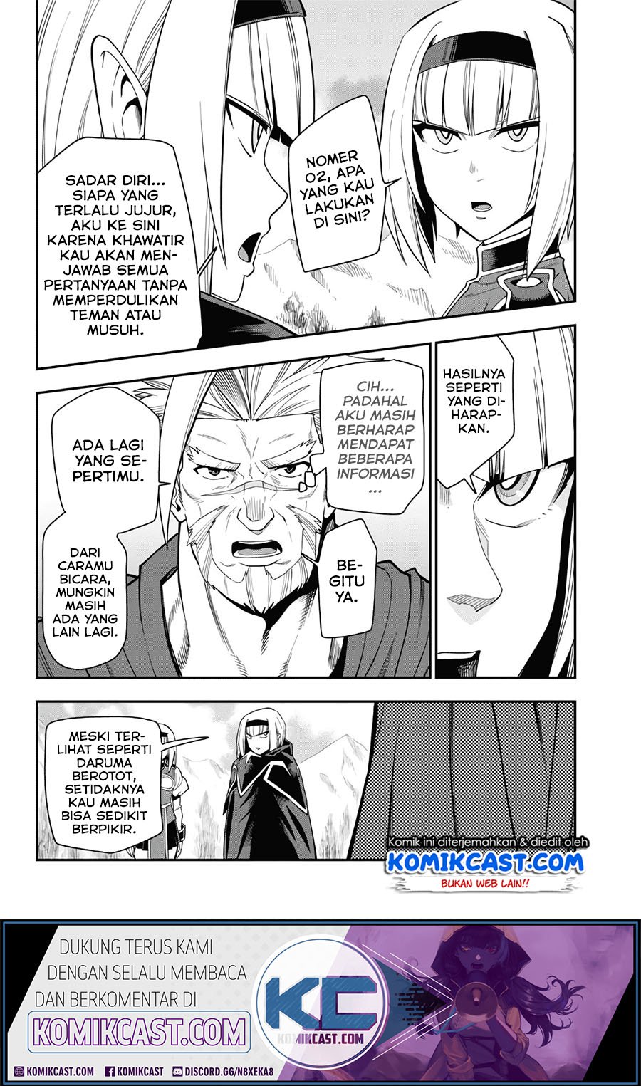 Konjiki no Moji Tsukai Chapter 65 Gambar 16