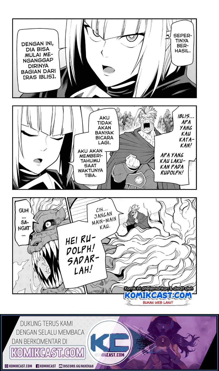 Konjiki no Moji Tsukai Chapter 65 Gambar 22