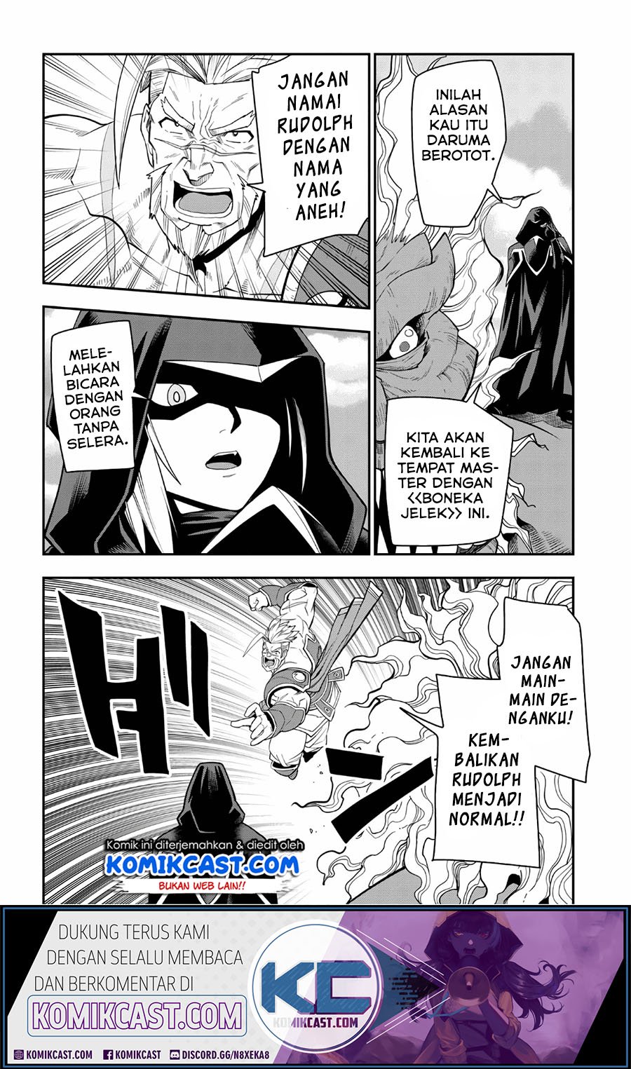 Konjiki no Moji Tsukai Chapter 65 Gambar 26