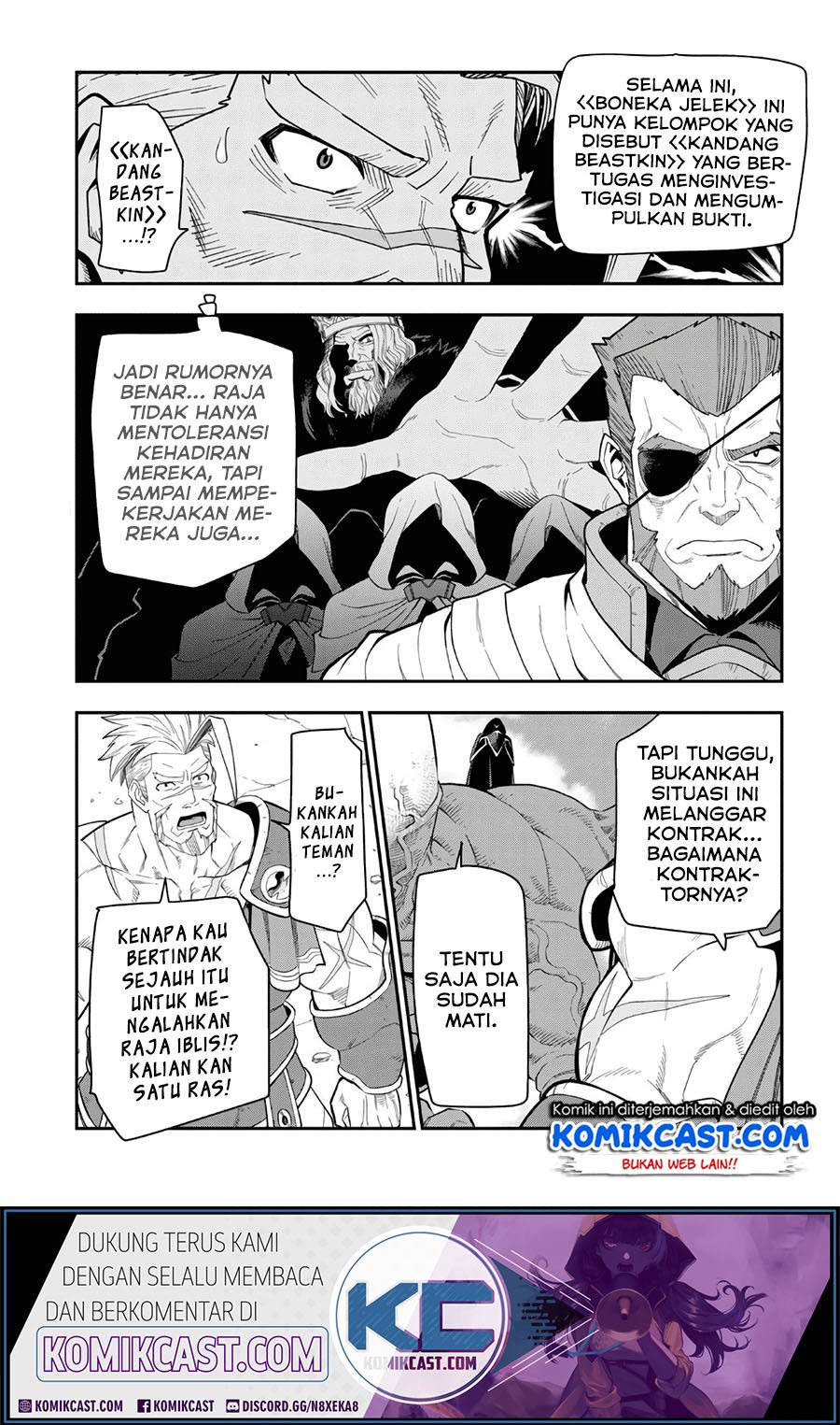 Konjiki no Moji Tsukai Chapter 65 Gambar 29