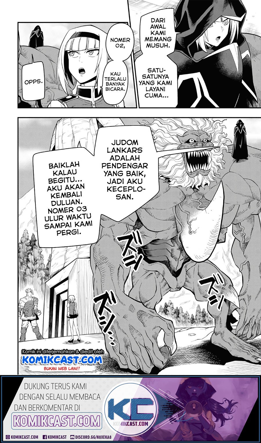 Konjiki no Moji Tsukai Chapter 65 Gambar 30