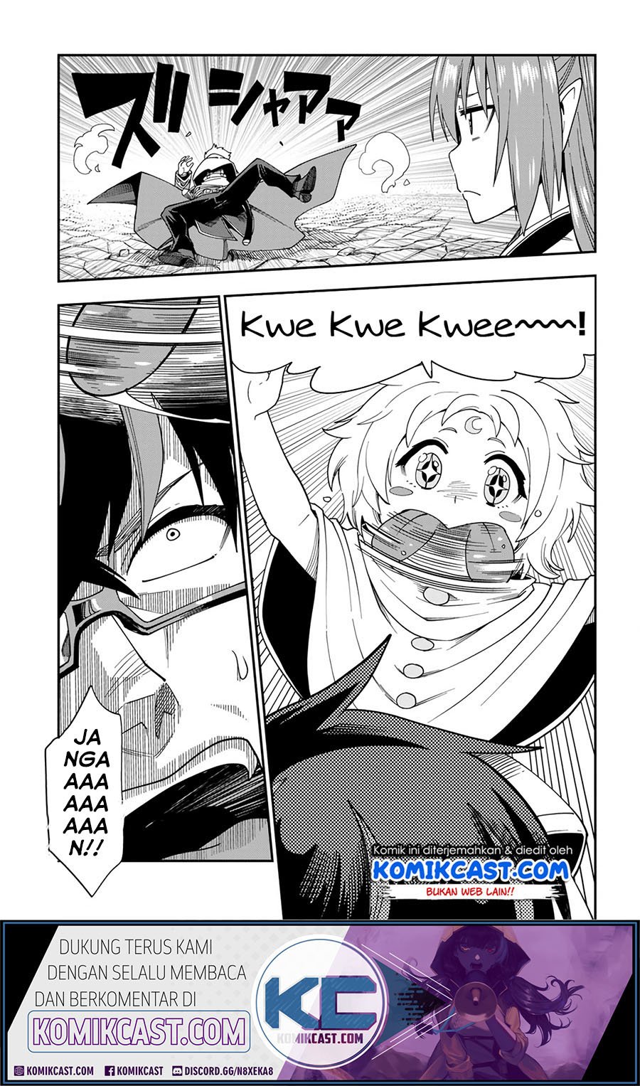 Konjiki no Moji Tsukai Chapter 66 Gambar 6